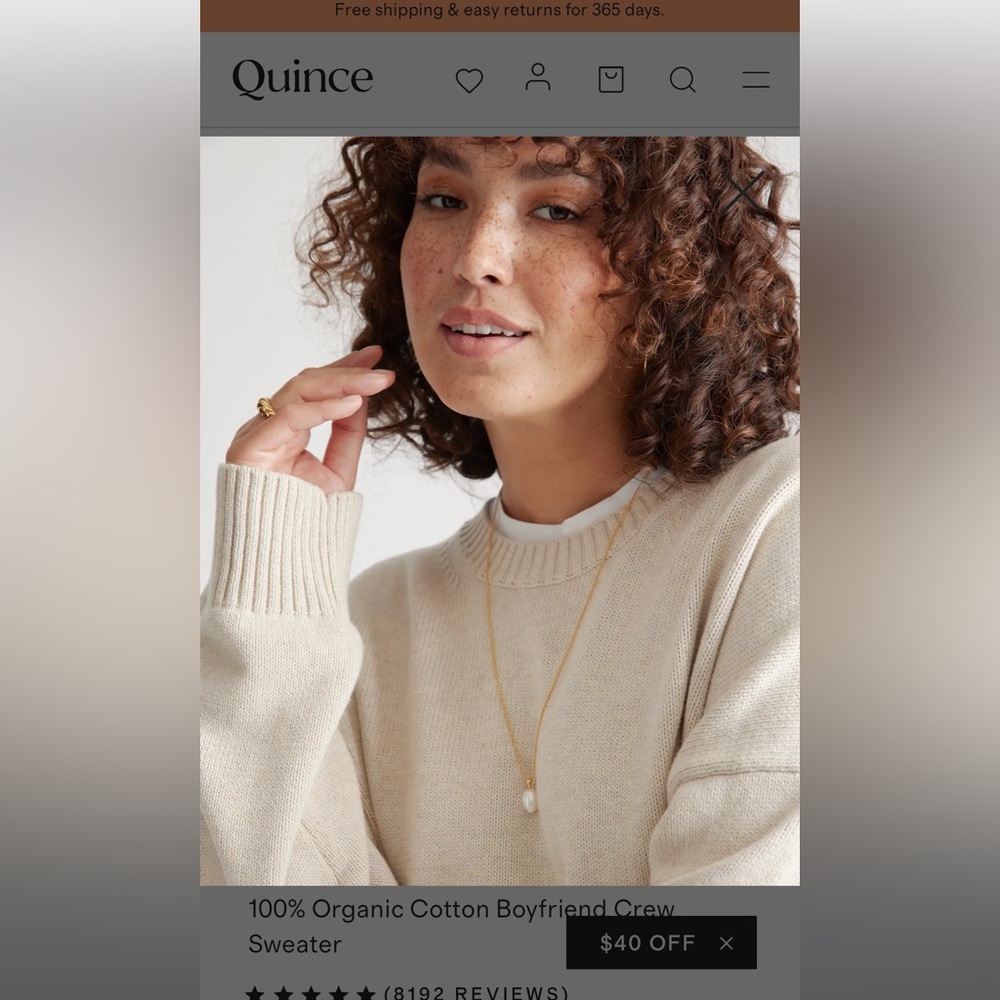 2 Quince Boyfriend Sweater Bundle - Picture 2 of 8